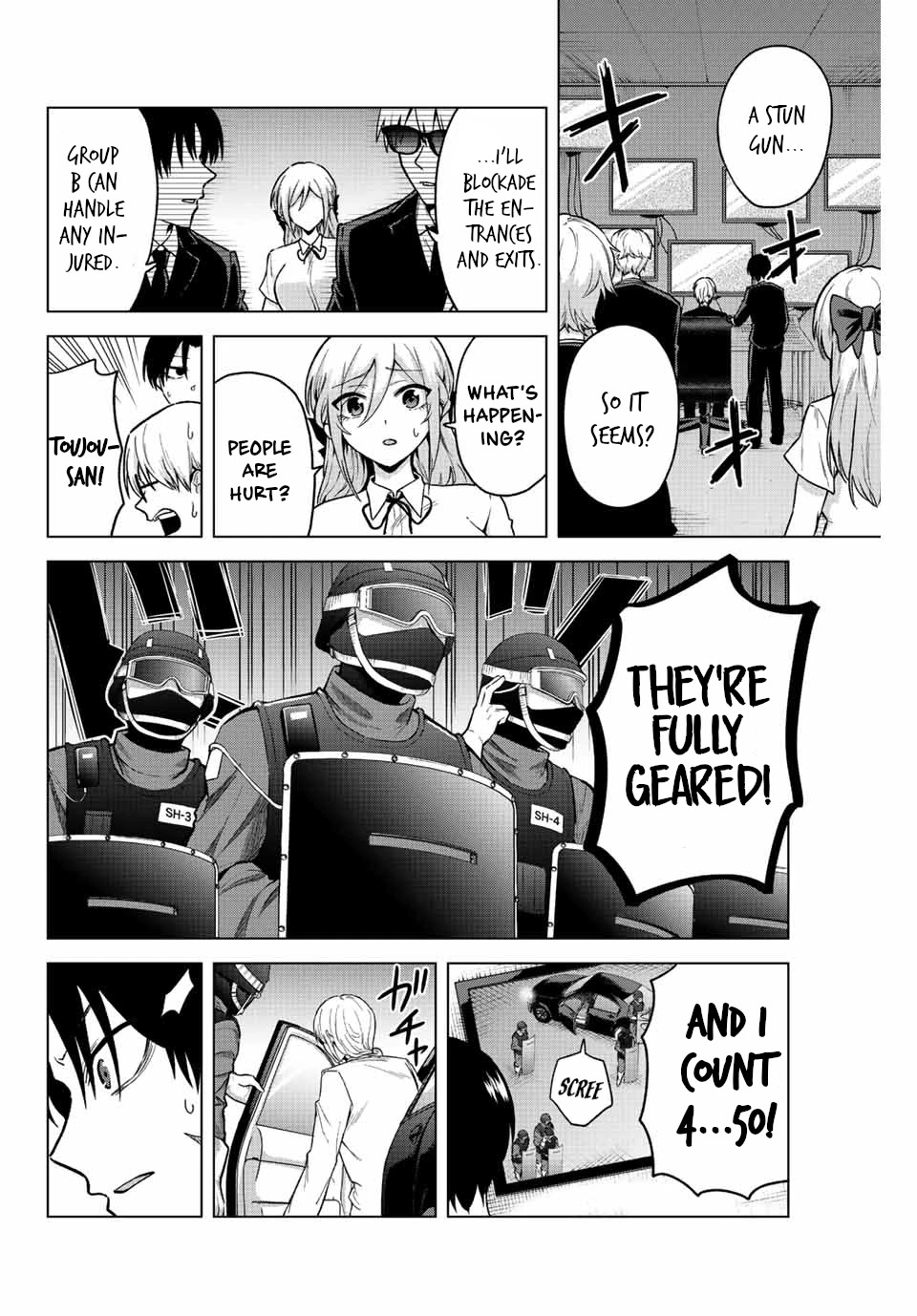 The Death Game Is All That Saotome-san Has Left Chapter 30 page 4 - Chapter 30: Nothing but a raid.