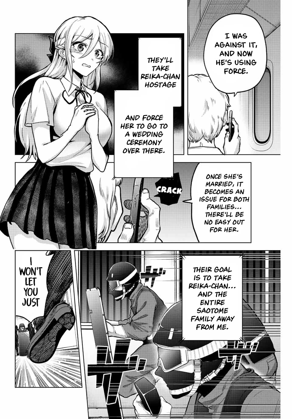 The Death Game Is All That Saotome-san Has Left Chapter 30 page 8 - Chapter 30: Nothing but a raid.