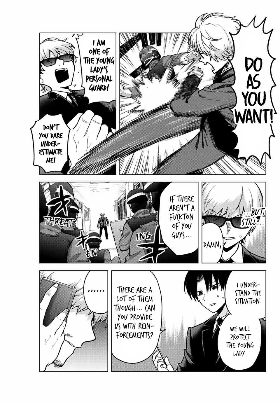 The Death Game Is All That Saotome-san Has Left Chapter 30 page 9 - Chapter 30: Nothing but a raid.