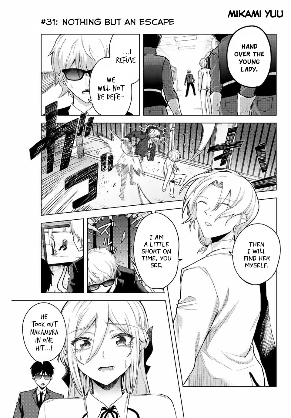 The Death Game Is All That Saotome-san Has Left Chapter 31 page 1 - Chapter 31: Nothing but an escape.