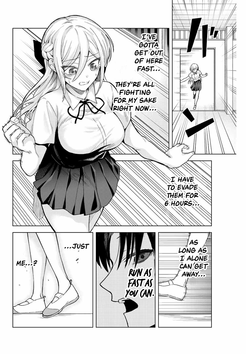 The Death Game Is All That Saotome-san Has Left Chapter 31 page 10 - Chapter 31: Nothing but an escape.