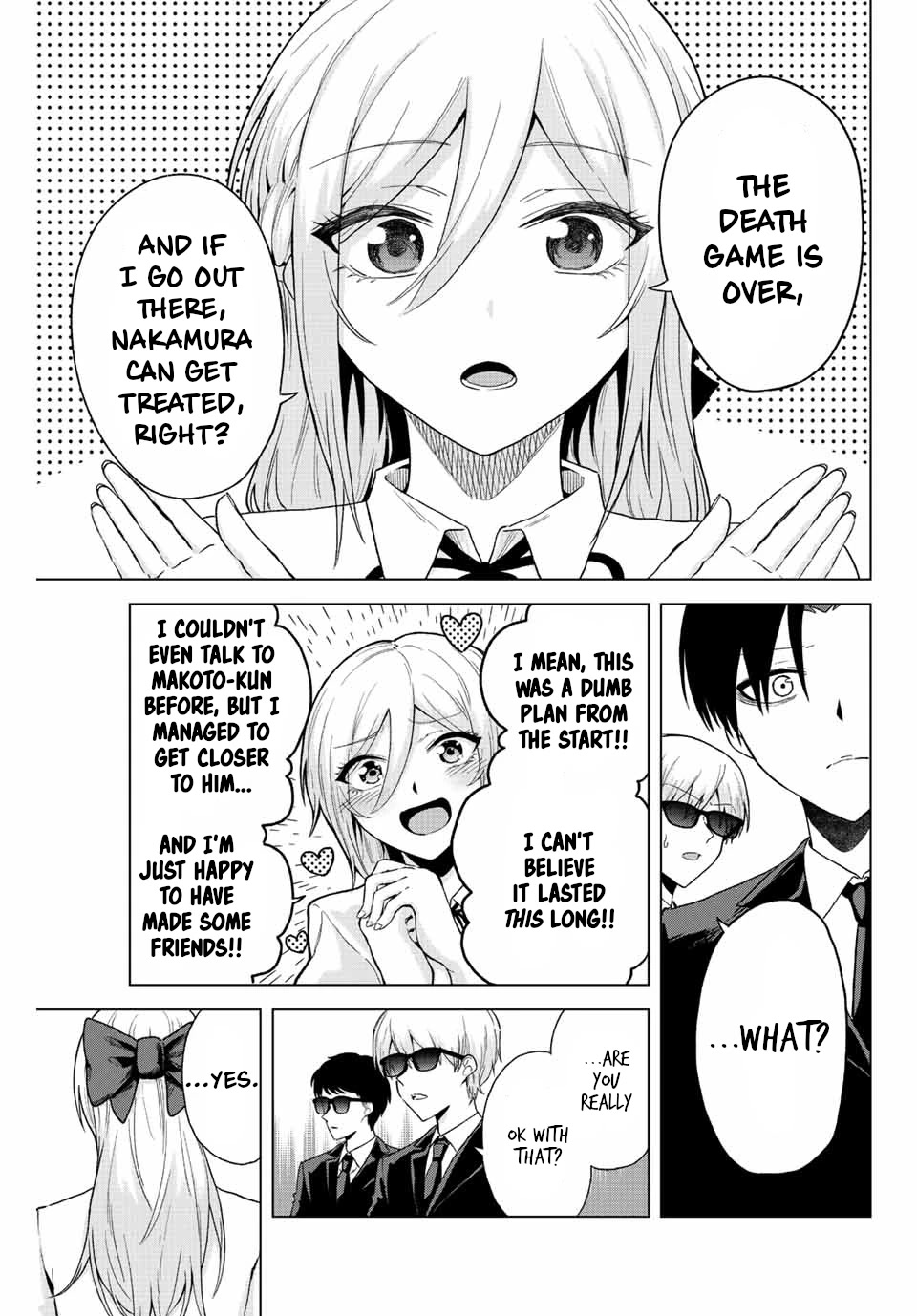 The Death Game Is All That Saotome-san Has Left Chapter 31 page 3 - Chapter 31: Nothing but an escape.