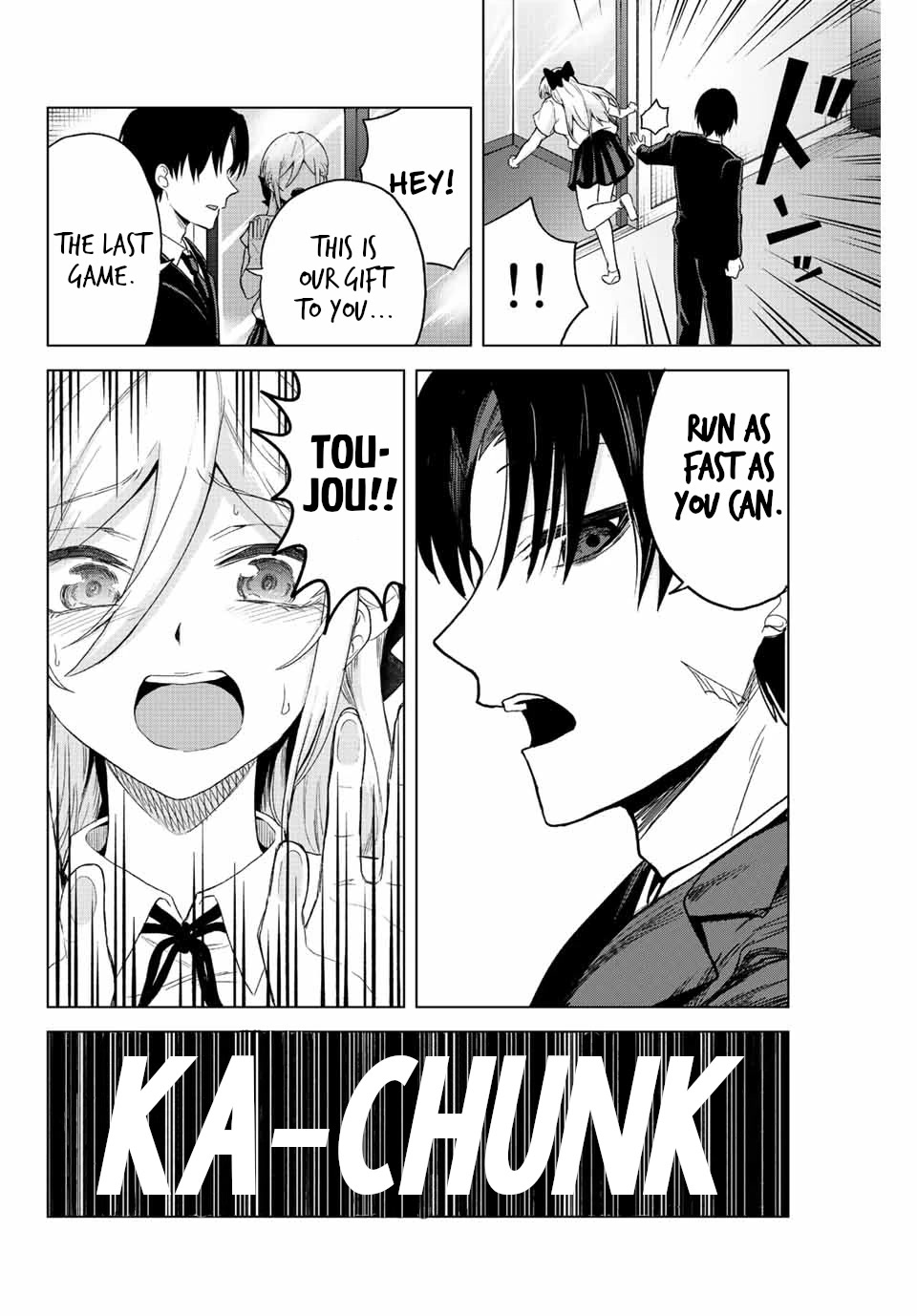 The Death Game Is All That Saotome-san Has Left Chapter 31 page 8 - Chapter 31: Nothing but an escape.