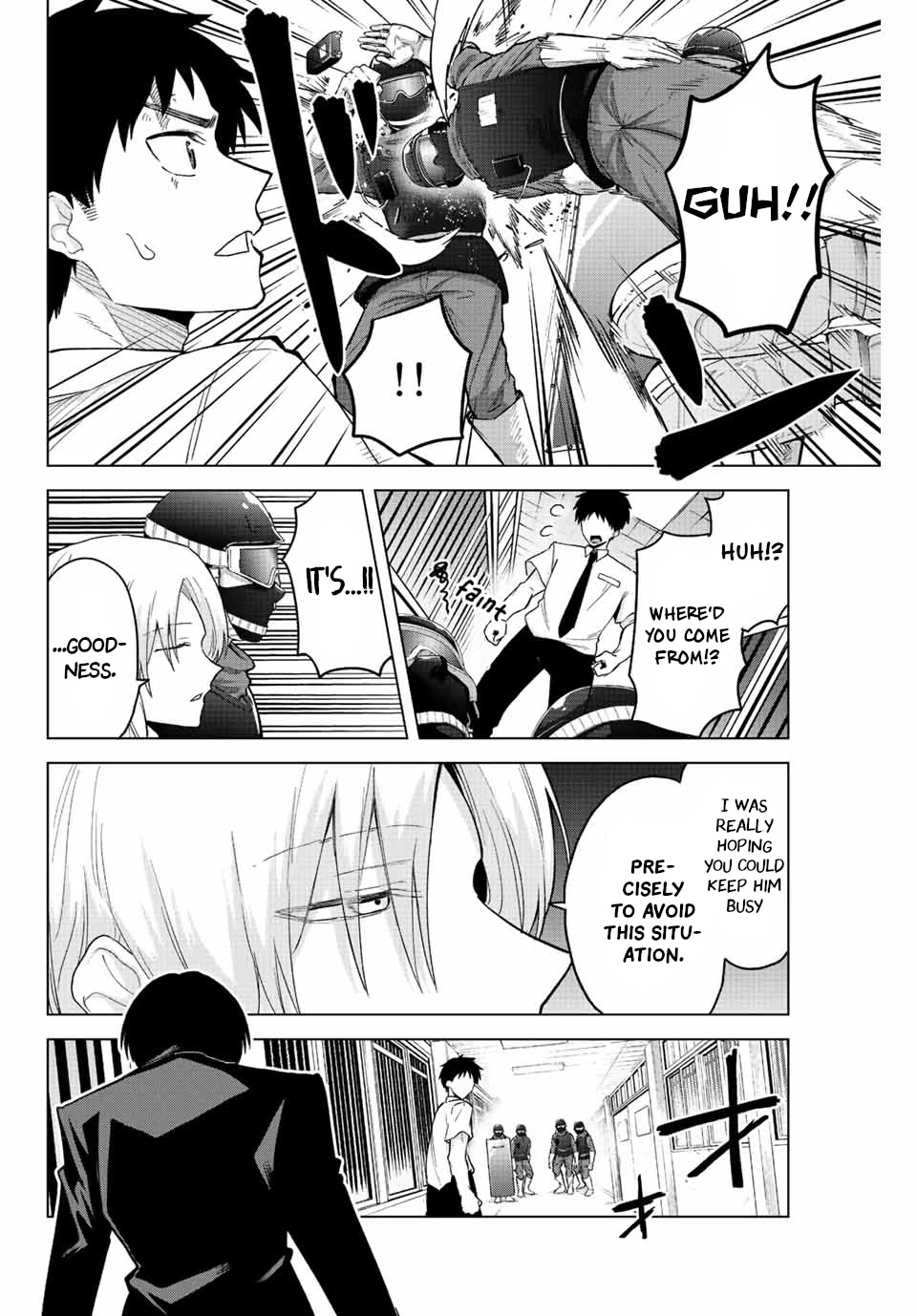 The Death Game Is All That Saotome-san Has Left Chapter 33 page 4 - Chapter 33: Nothing but a show of courage.
