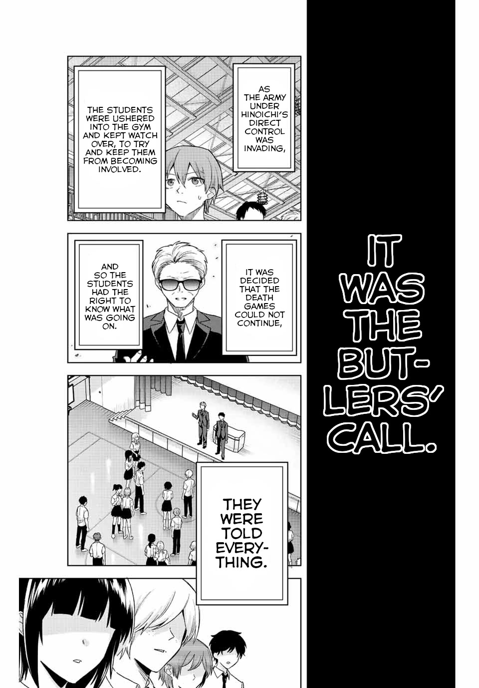 The Death Game Is All That Saotome-san Has Left Chapter 34 page 1 - Chapter 34: Nothing but a counterattack.