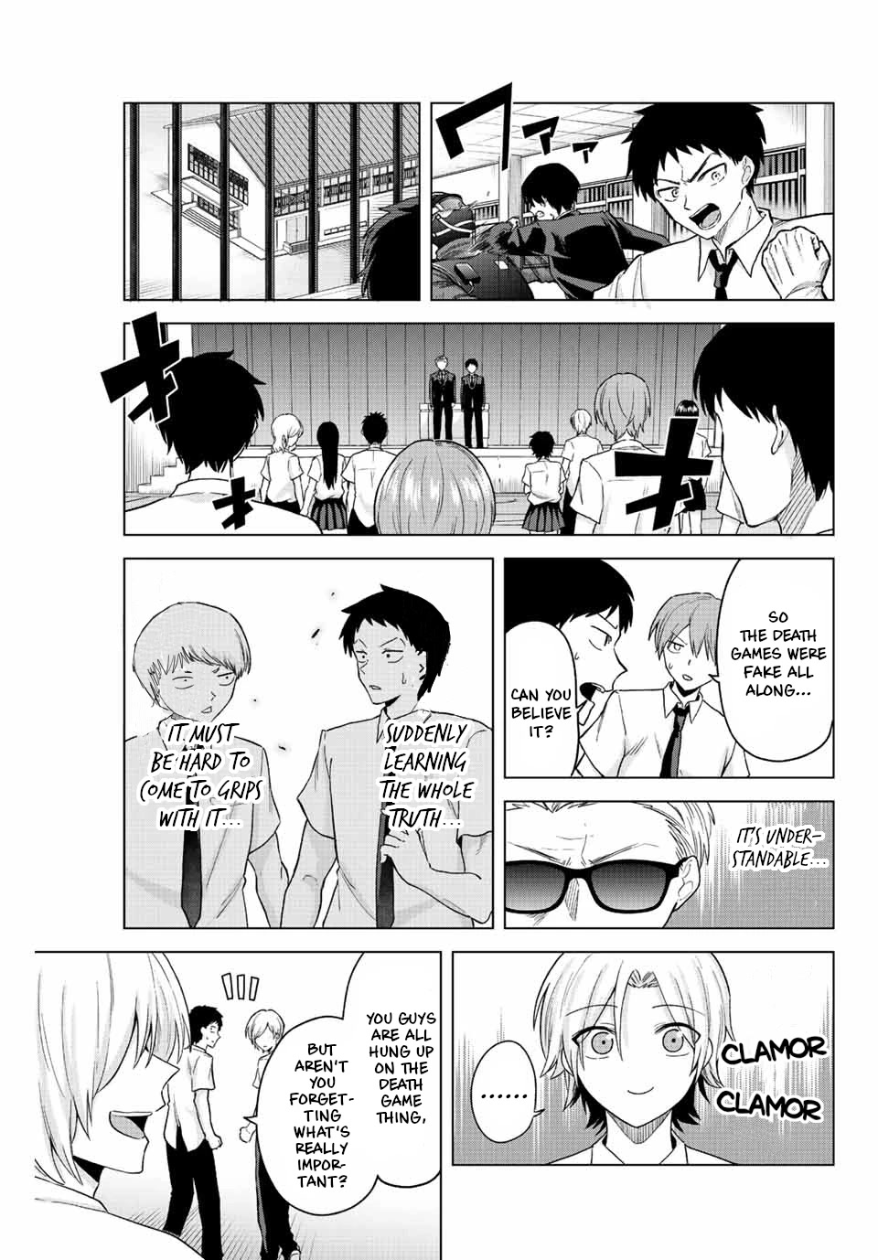 The Death Game Is All That Saotome-san Has Left Chapter 34 page 3 - Chapter 34: Nothing but a counterattack.