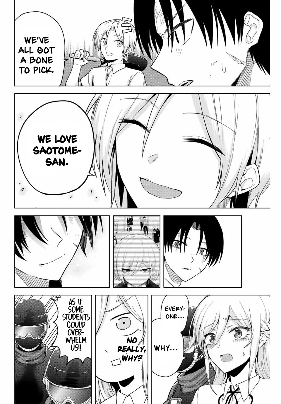 The Death Game Is All That Saotome-san Has Left Chapter 34 page 7 - Chapter 34: Nothing but a counterattack.