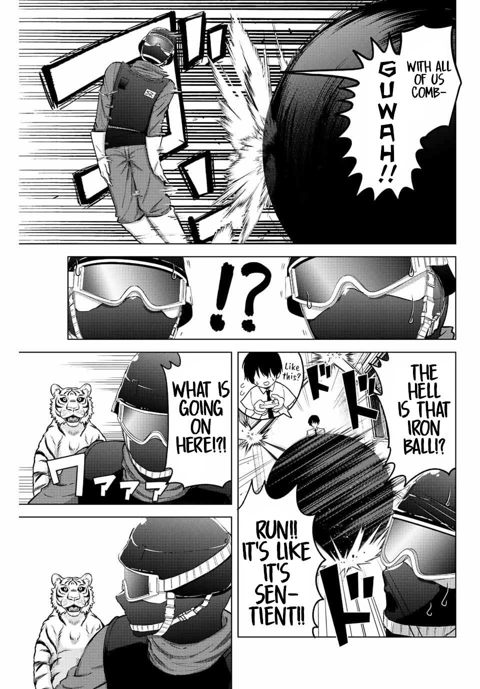 The Death Game Is All That Saotome-san Has Left Chapter 34 page 8 - Chapter 34: Nothing but a counterattack.