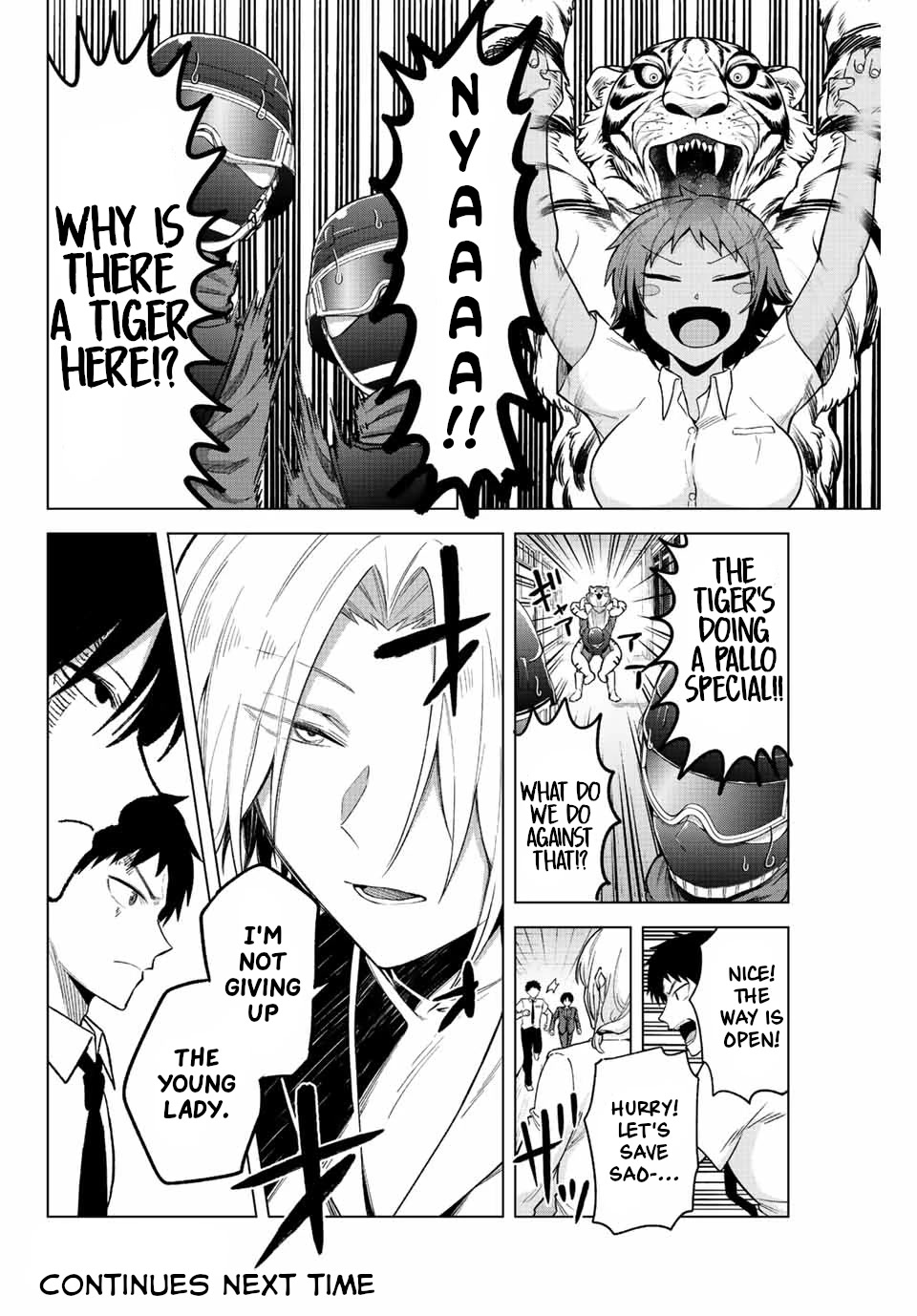 The Death Game Is All That Saotome-san Has Left Chapter 34 page 9 - Chapter 34: Nothing but a counterattack.