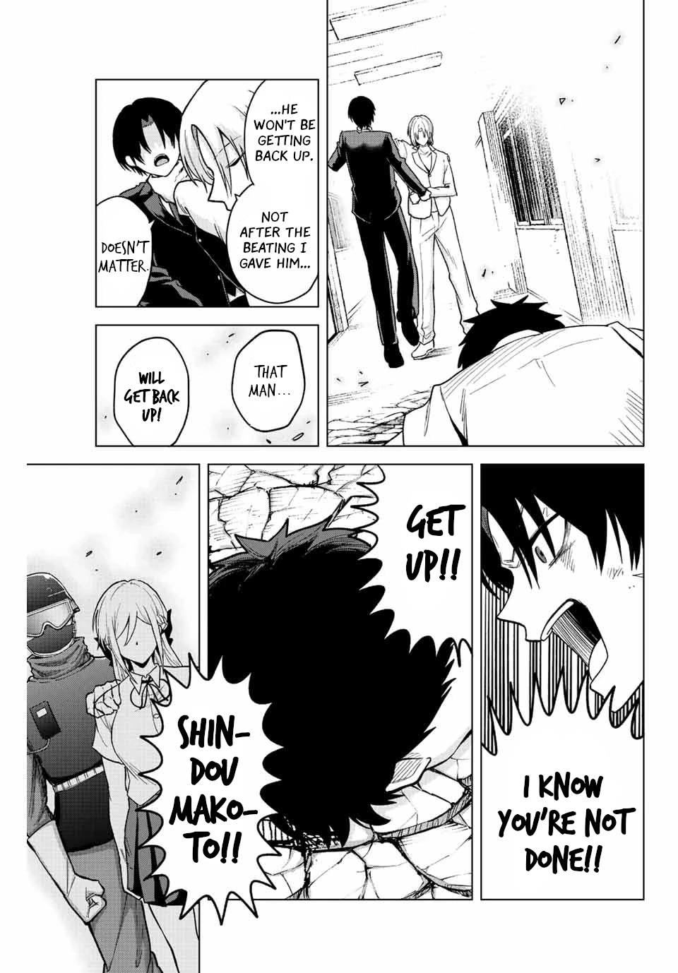 The Death Game Is All That Saotome-san Has Left Chapter 35 page 7 - Chapter 35: Nothing but a United Front.