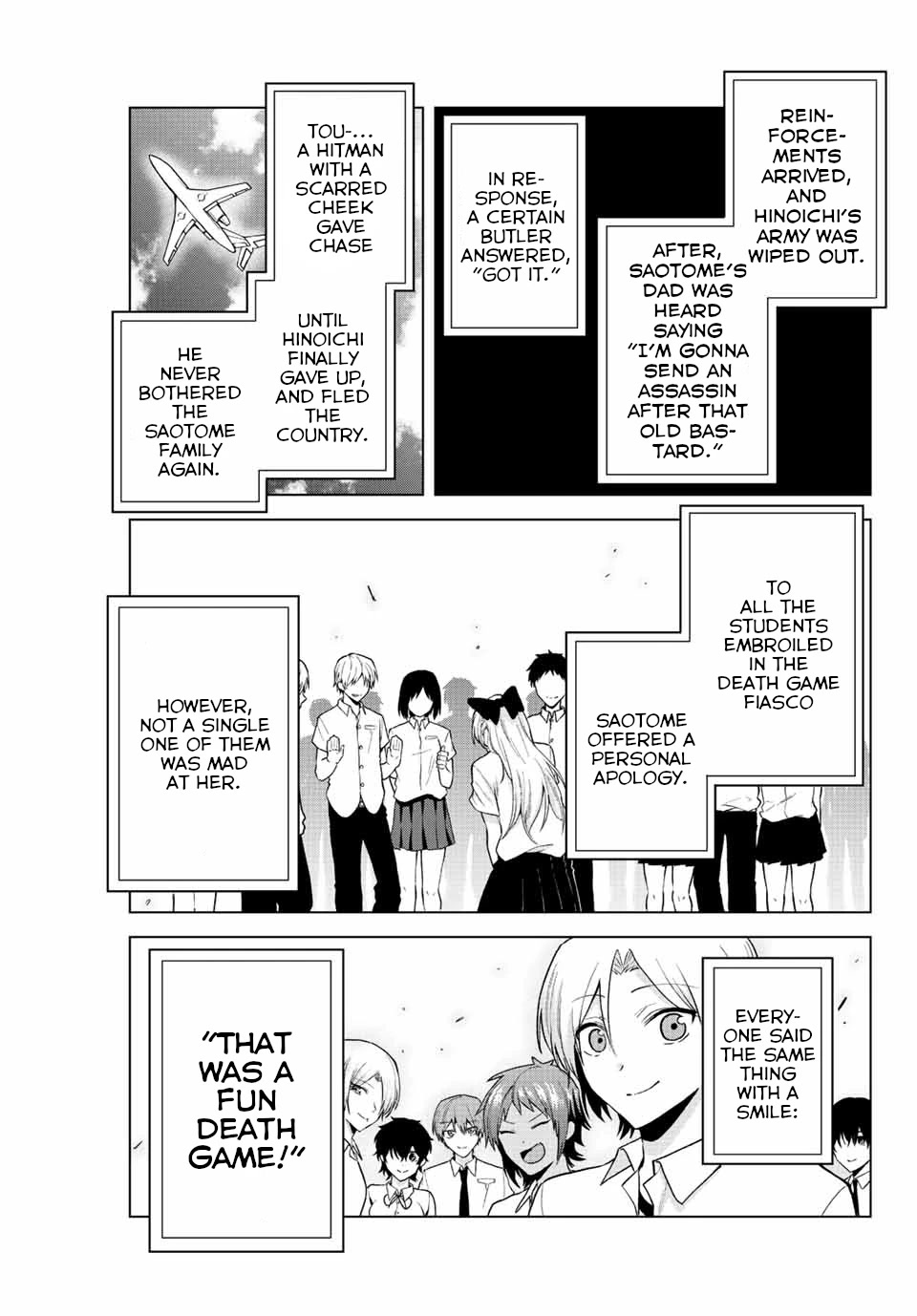 The Death Game Is All That Saotome-san Has Left Chapter 36 page 11 - Chapter 36: Nothing but love. [END]