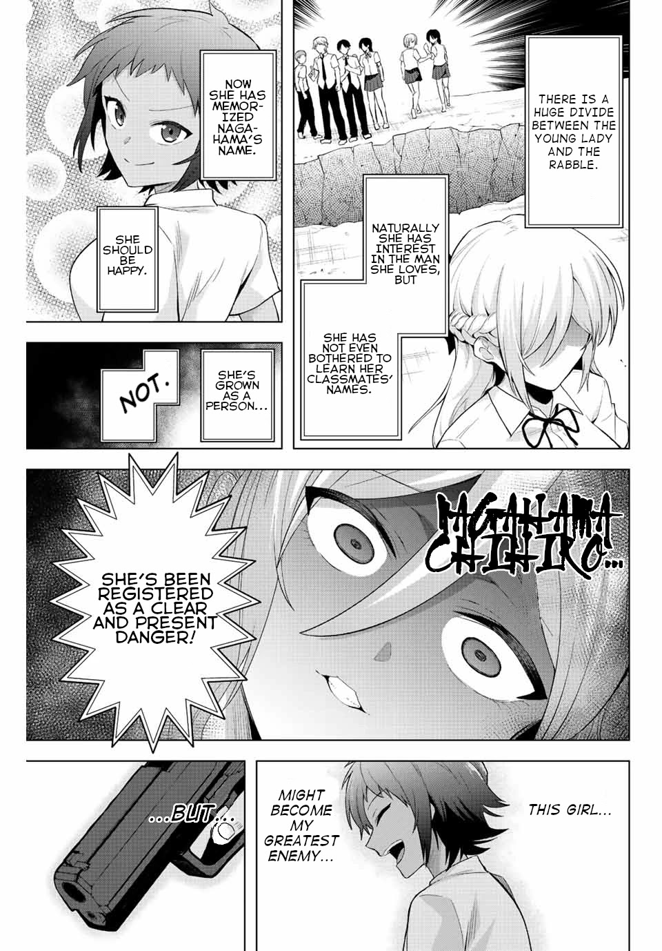 The Death Game Is All That Saotome-san Has Left Chapter 4 page 11 - Chapter 4: Nothing but water torture (1).