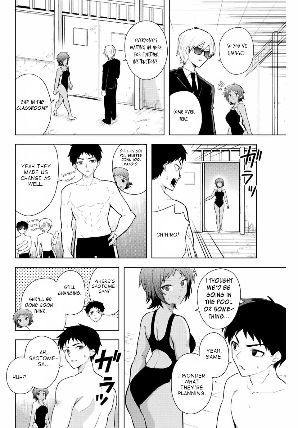 The Death Game Is All That Saotome-san Has Left Chapter 4 page 22 - Chapter 4: Nothing but water torture (1).