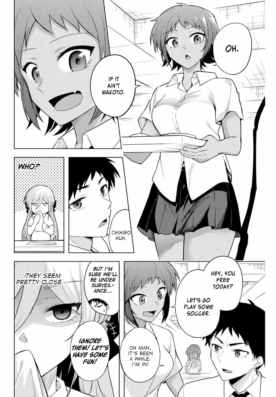 The Death Game Is All That Saotome-san Has Left Chapter 4 page 6 - Chapter 4: Nothing but water torture (1).