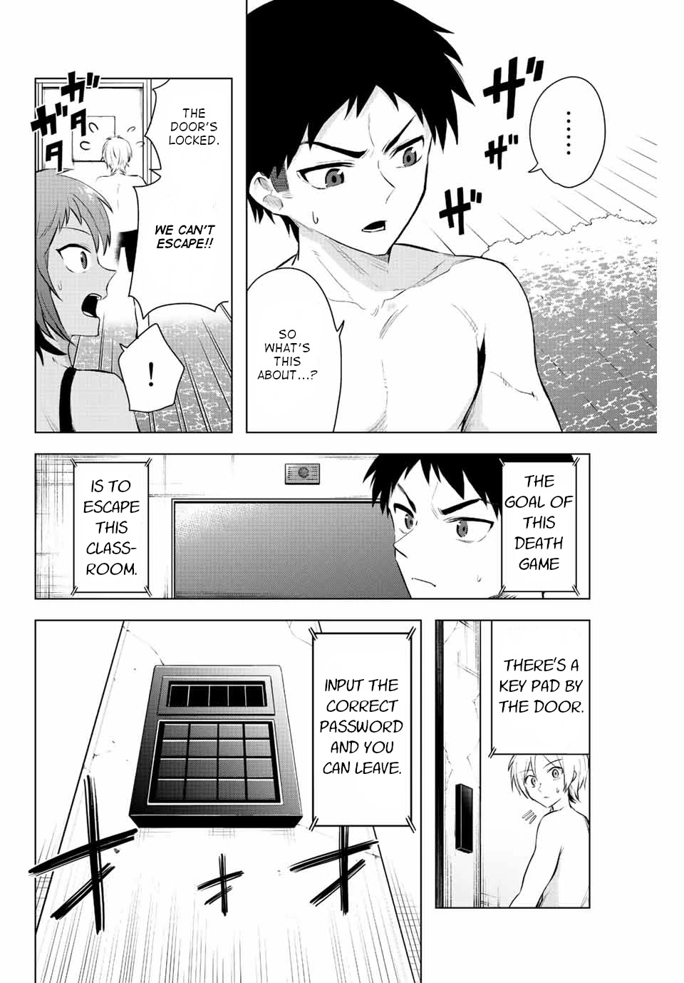 The Death Game Is All That Saotome-san Has Left Chapter 5 page 2 - Chapter 5: Nothing but water torture (2).