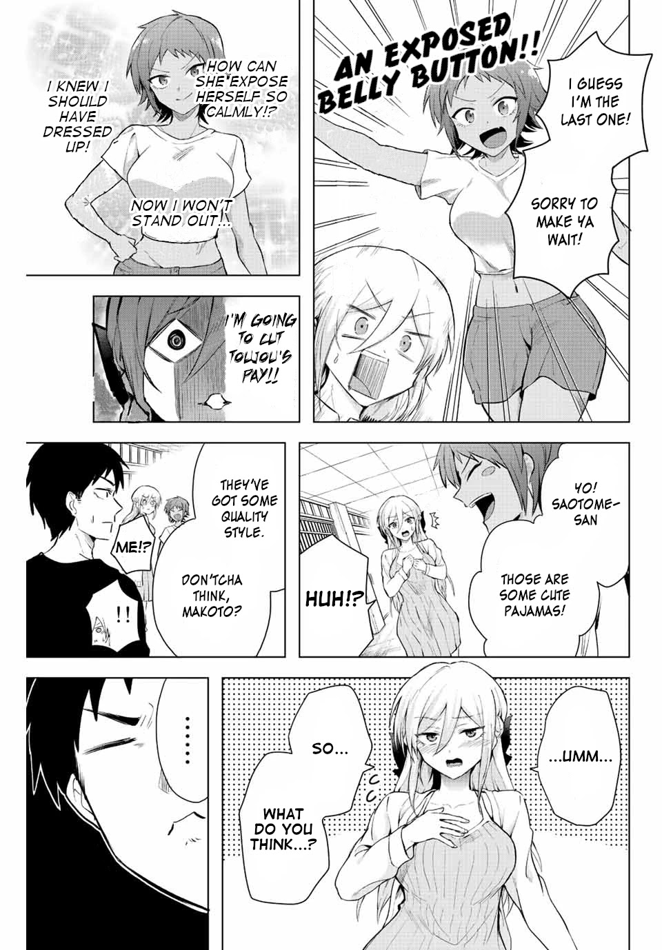 The Death Game Is All That Saotome-san Has Left Chapter 6 page 11 - Chapter 6: Nothing but a pajama party (1.)