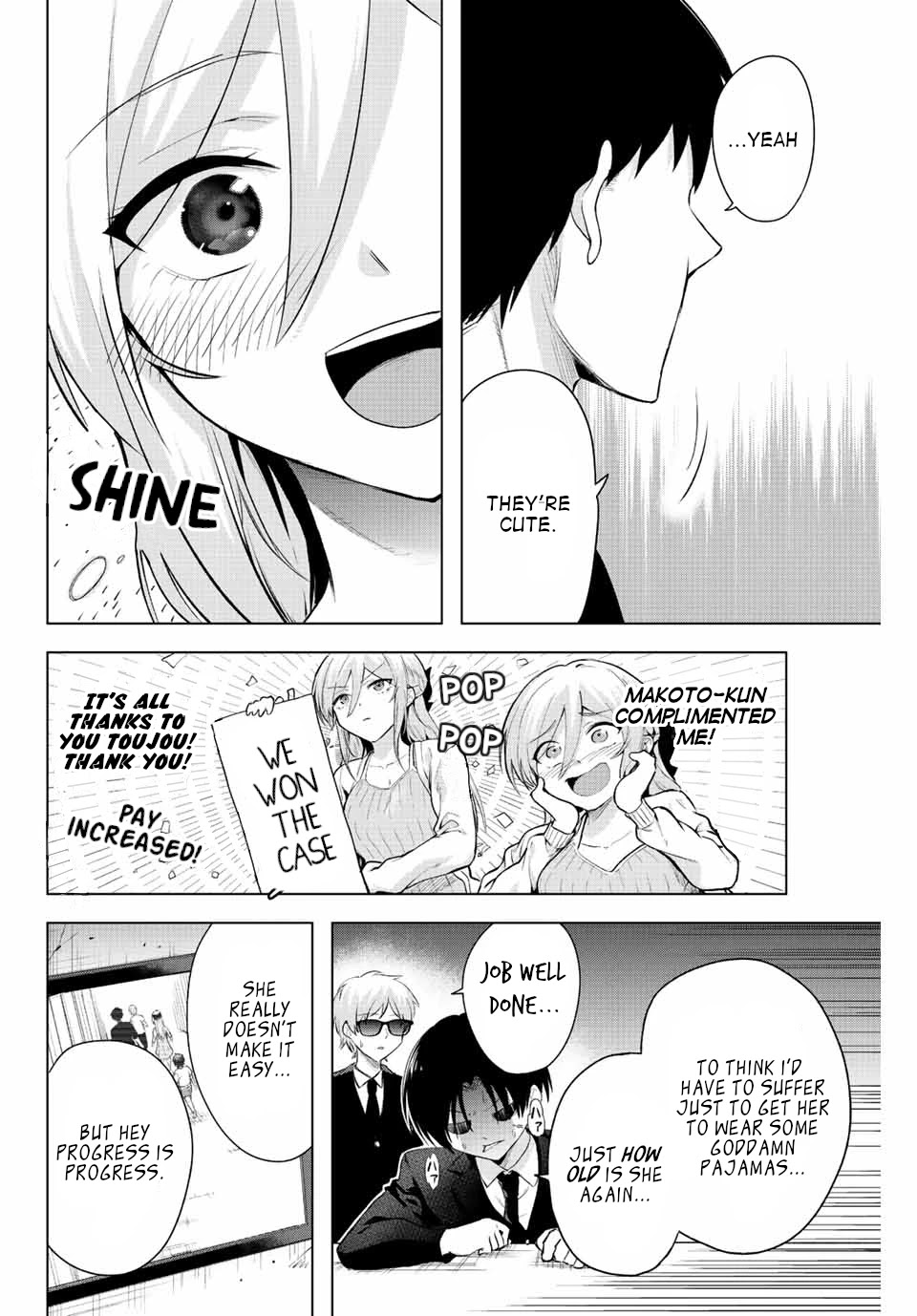 The Death Game Is All That Saotome-san Has Left Chapter 6 page 12 - Chapter 6: Nothing but a pajama party (1.)