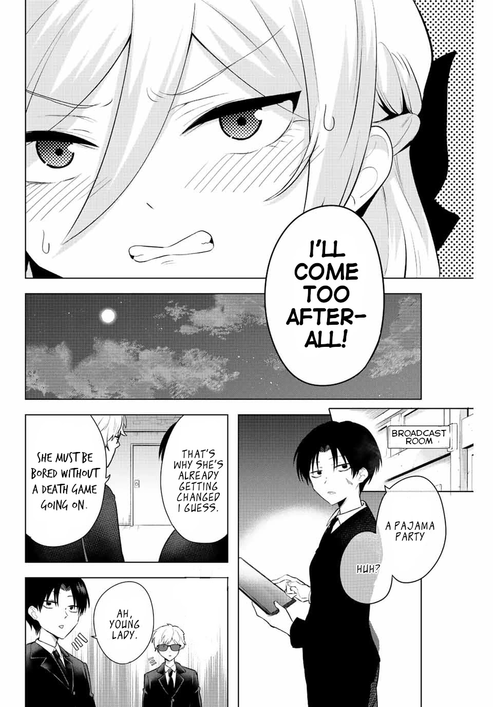 The Death Game Is All That Saotome-san Has Left Chapter 6 page 6 - Chapter 6: Nothing but a pajama party (1.)