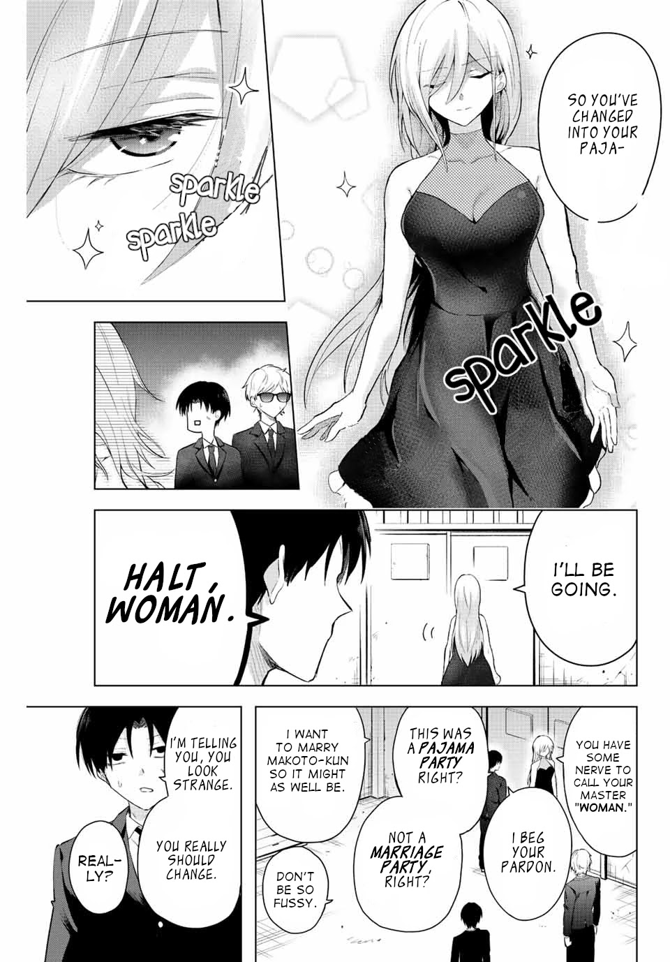 The Death Game Is All That Saotome-san Has Left Chapter 6 page 7 - Chapter 6: Nothing but a pajama party (1.)