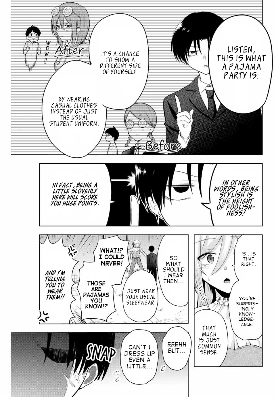 The Death Game Is All That Saotome-san Has Left Chapter 6 page 9 - Chapter 6: Nothing but a pajama party (1.)