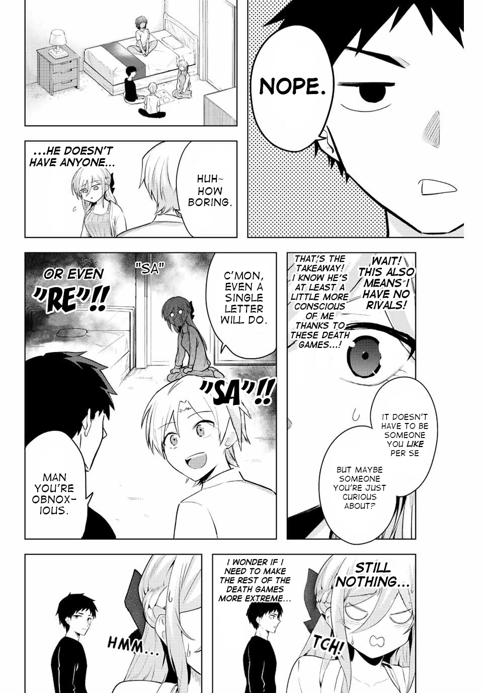 The Death Game Is All That Saotome-san Has Left Chapter 7 page 4 - Chapter 7: Nothing but a pajama party (2.)