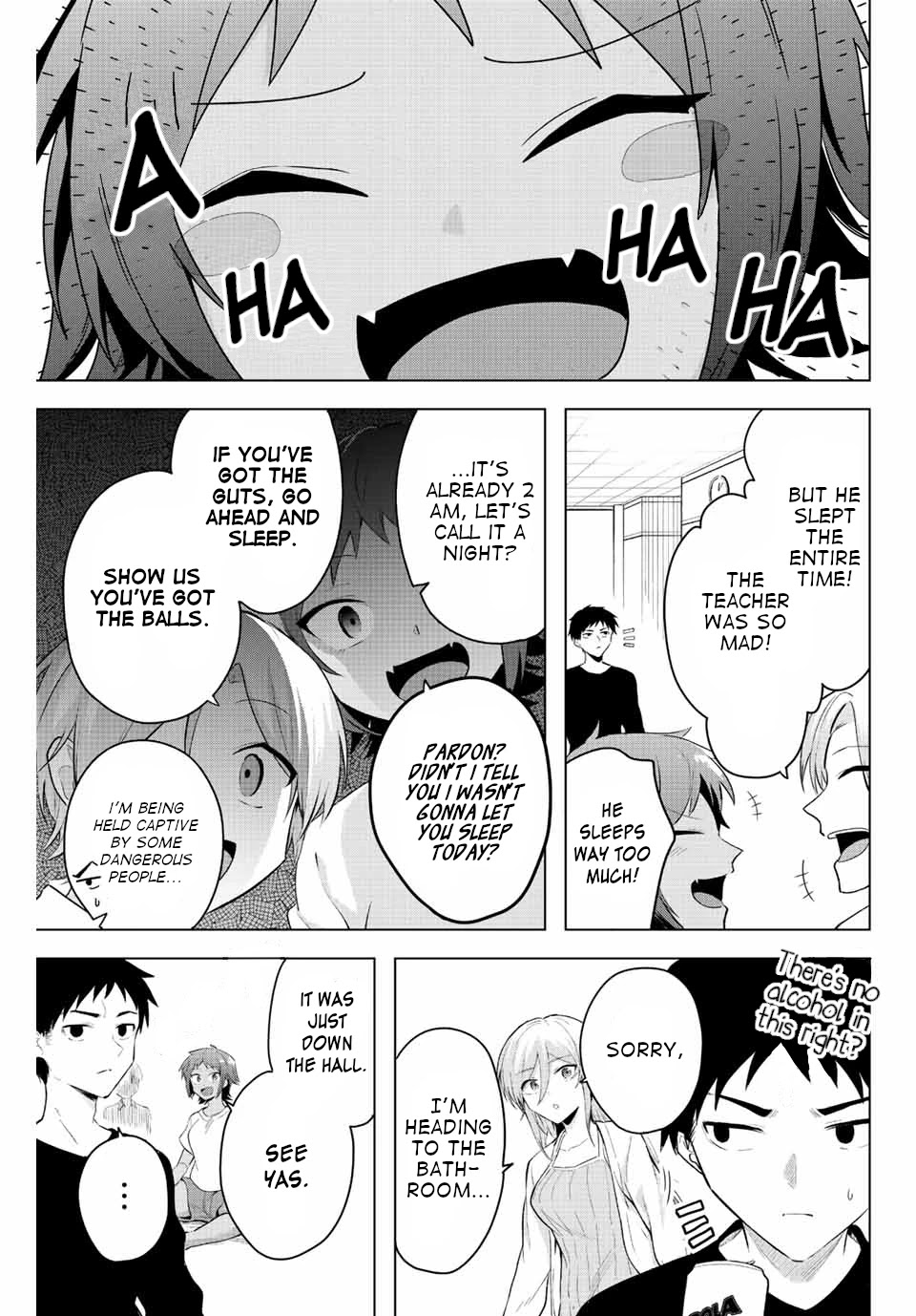 The Death Game Is All That Saotome-san Has Left Chapter 8 page 1 - Chapter 8: Nothing but a pajama party (3.)