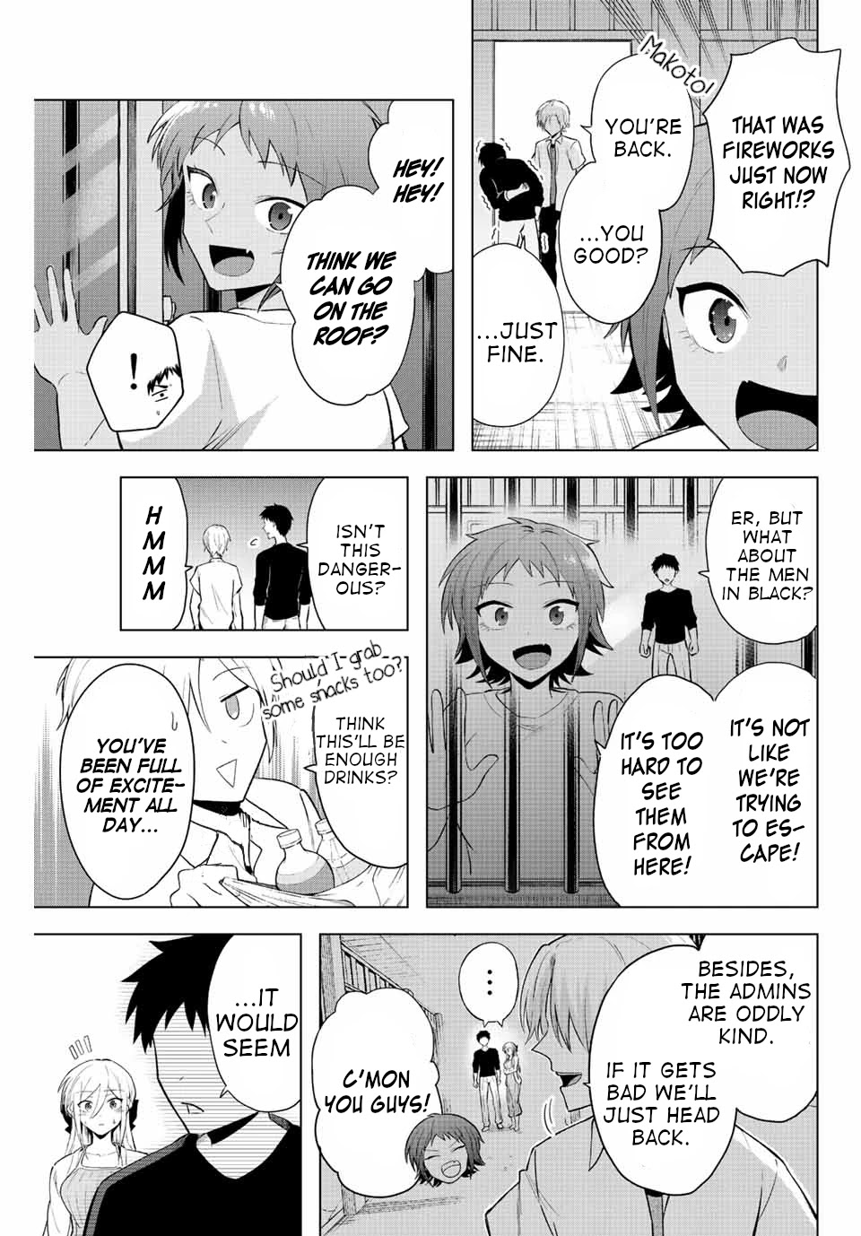 The Death Game Is All That Saotome-san Has Left Chapter 9 page 9 - Chapter 9: Nothing but a pajama party (4.)