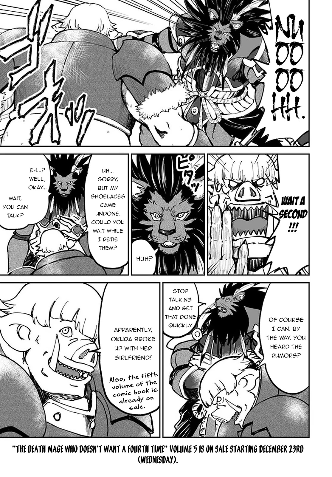 The Death Mage Who Doesn't Want a Fourth Time Chapter 22.3 page 1 - Chapter 22.3