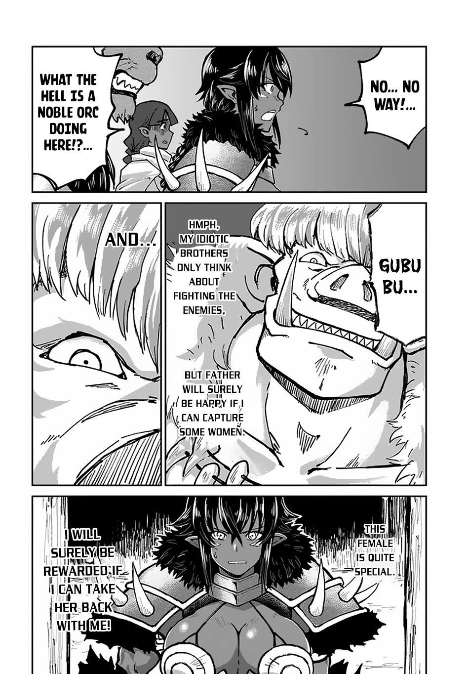 The Death Mage Who Doesn't Want a Fourth Time Chapter 22 page 15 - Chapter 22: First and Second Part: Crushing down the Noble Orcs