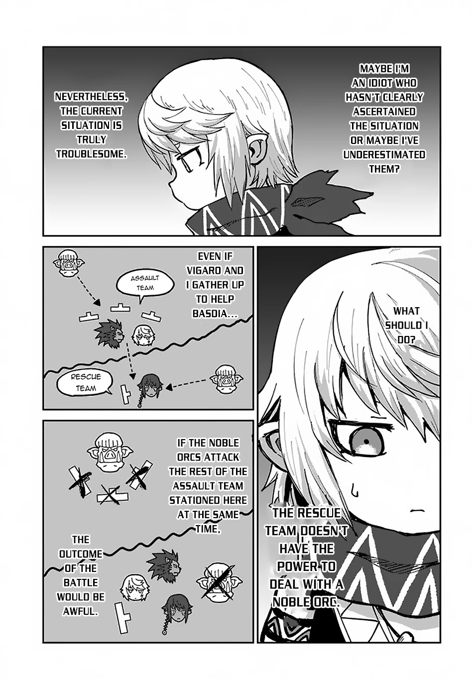 The Death Mage Who Doesn't Want a Fourth Time Chapter 22 page 4 - Chapter 22: First and Second Part: Crushing down the Noble Orcs