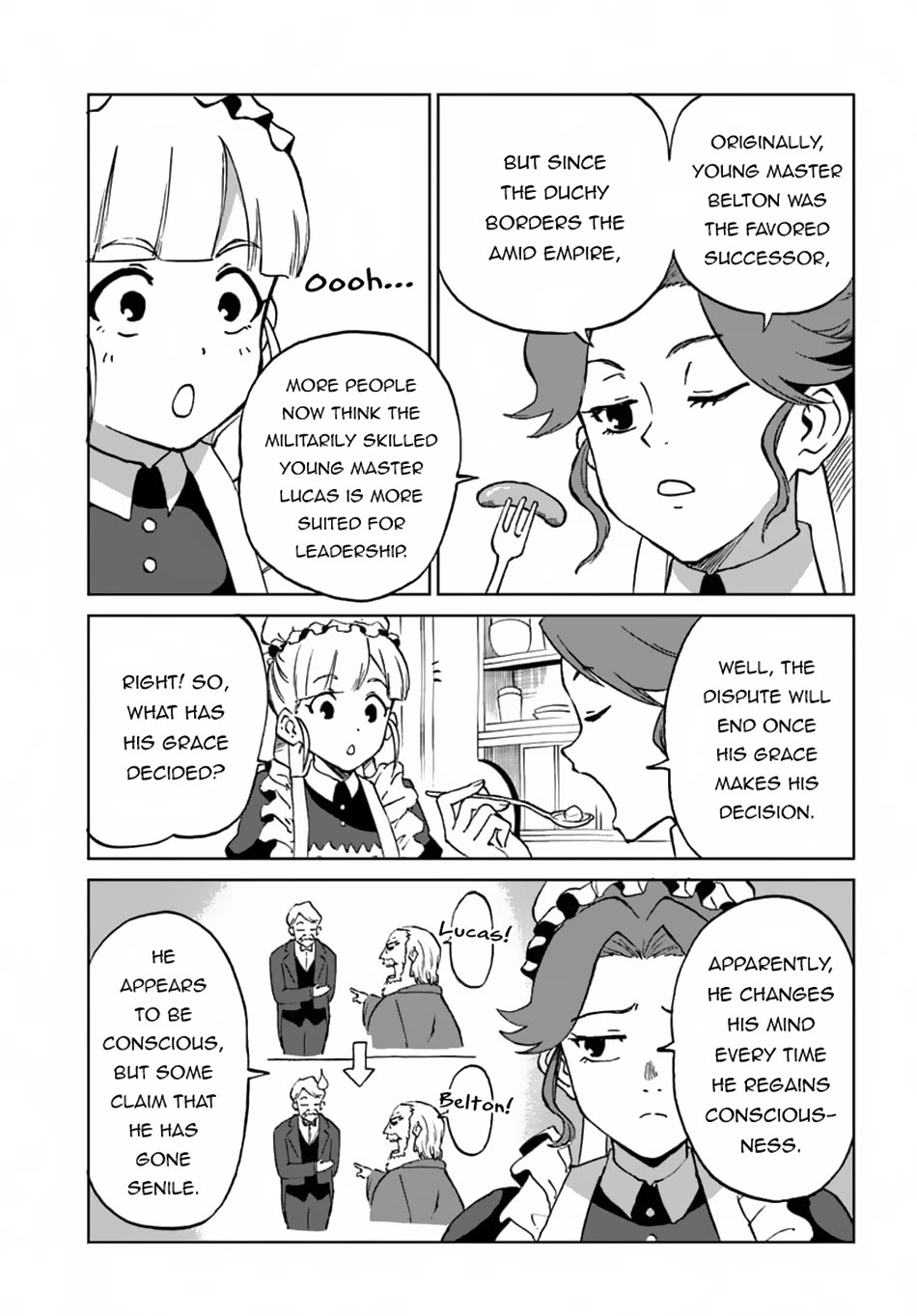 The Death Mage Who Doesn't Want a Fourth Time Chapter 59 page 12 - Chapter 59: The Change in the Duke’s Family