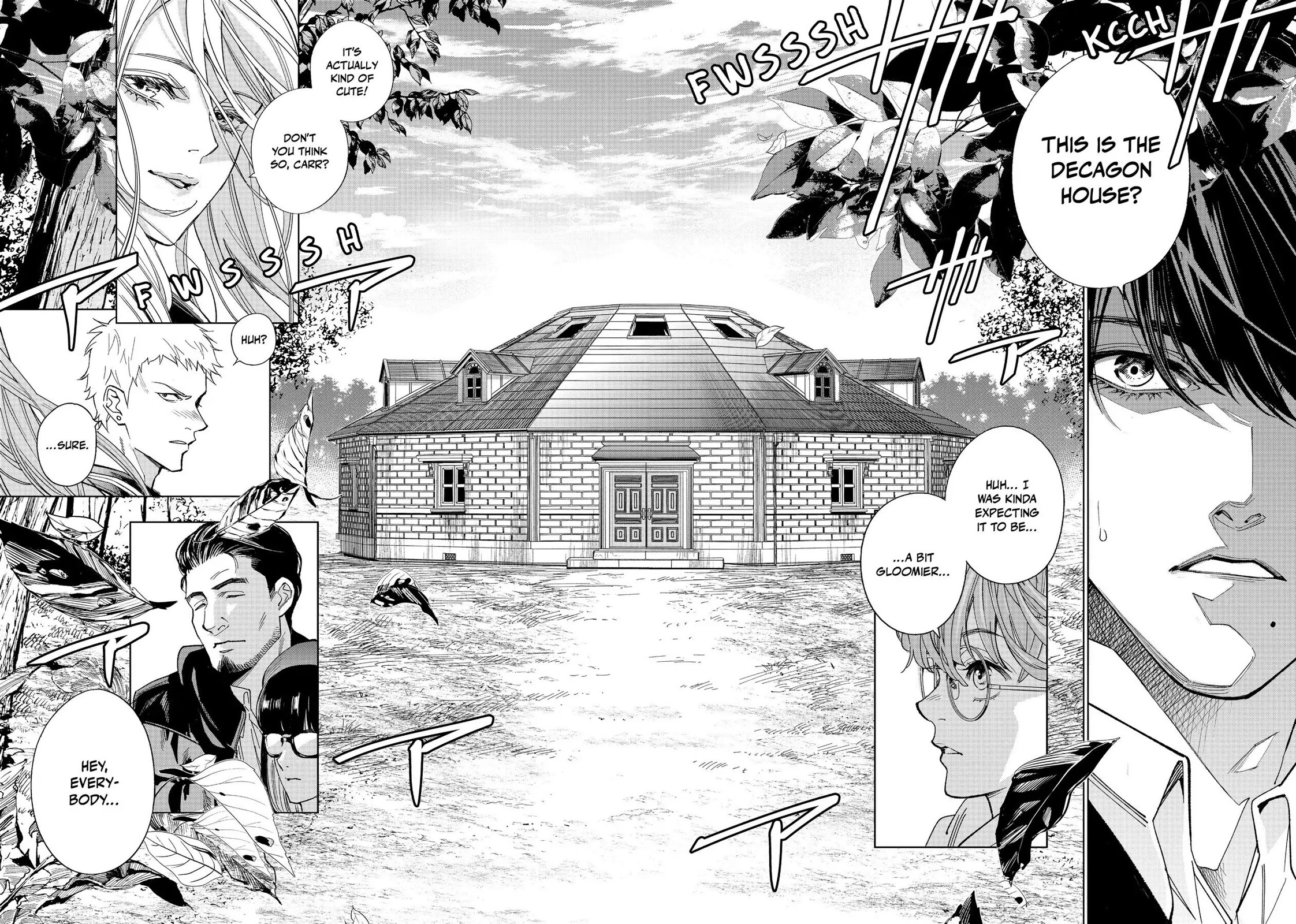 The Decagon House Murders Chapter 1 page 16 - Chapter 1