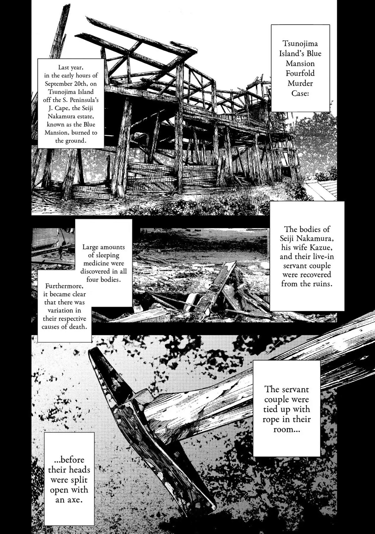 The Decagon House Murders Chapter 1 page 23 - Chapter 1