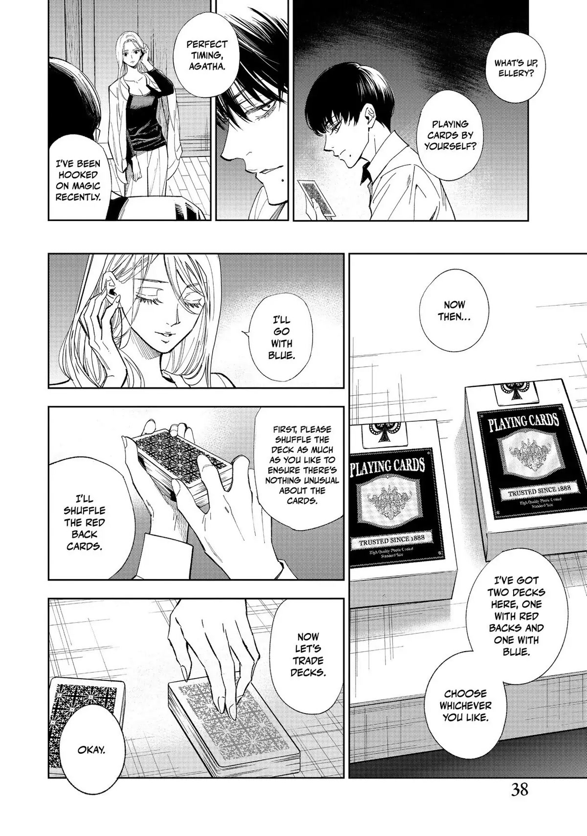 The Decagon House Murders Chapter 1 page 37 - Chapter 1