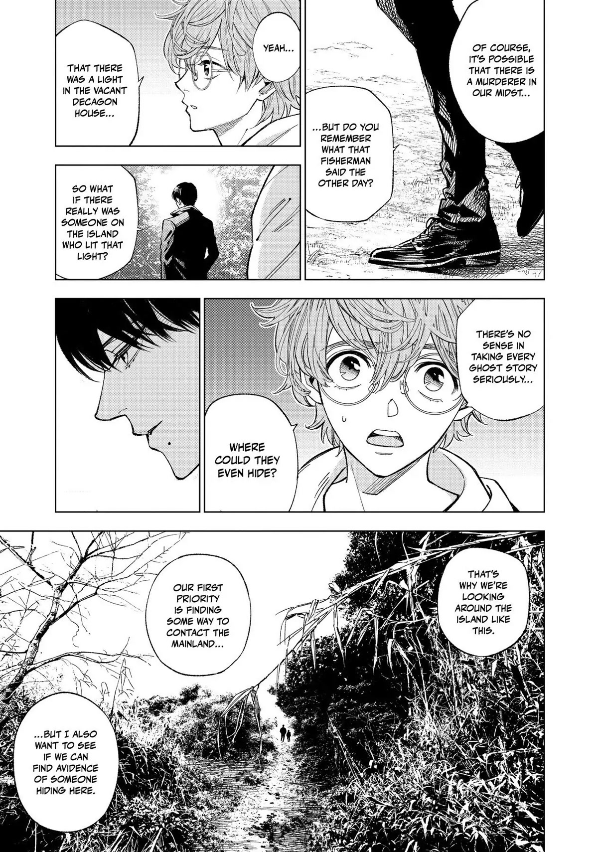 The Decagon House Murders Chapter 11 page 9 - Chapter 11