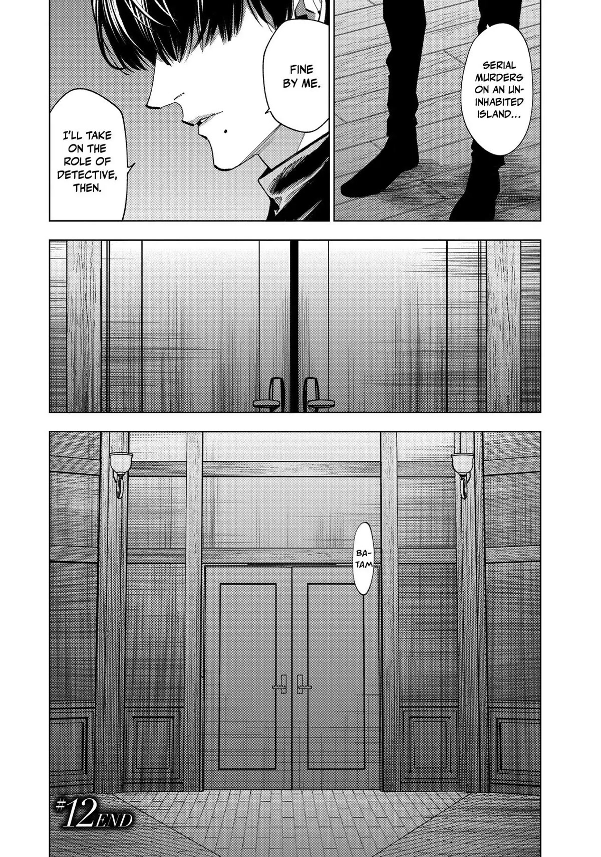 The Decagon House Murders Chapter 12 page 32 - Chapter 12