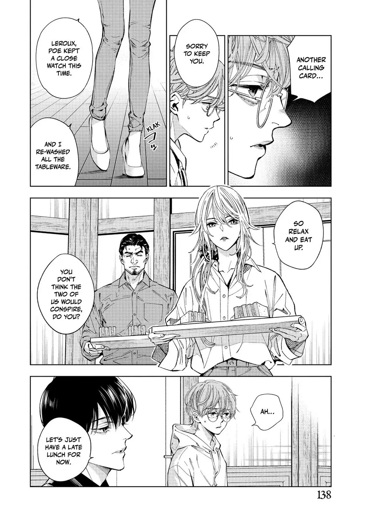 The Decagon House Murders Chapter 13 page 6 - Chapter 13