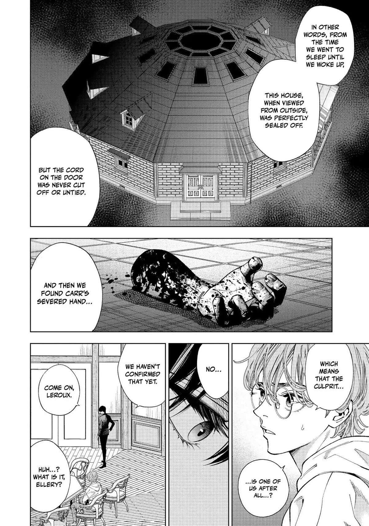 The Decagon House Murders Chapter 13 page 8 - Chapter 13