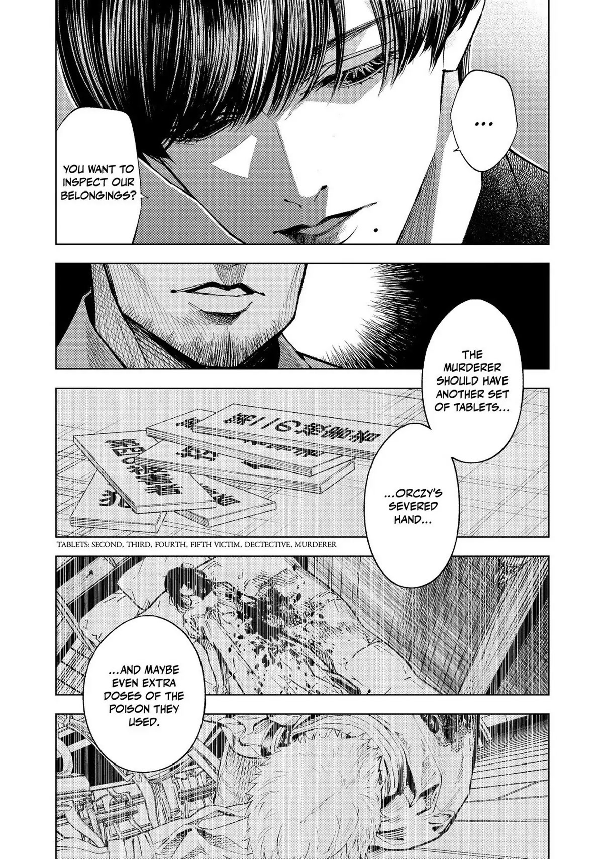 The Decagon House Murders Chapter 14 page 10 - Chapter 14