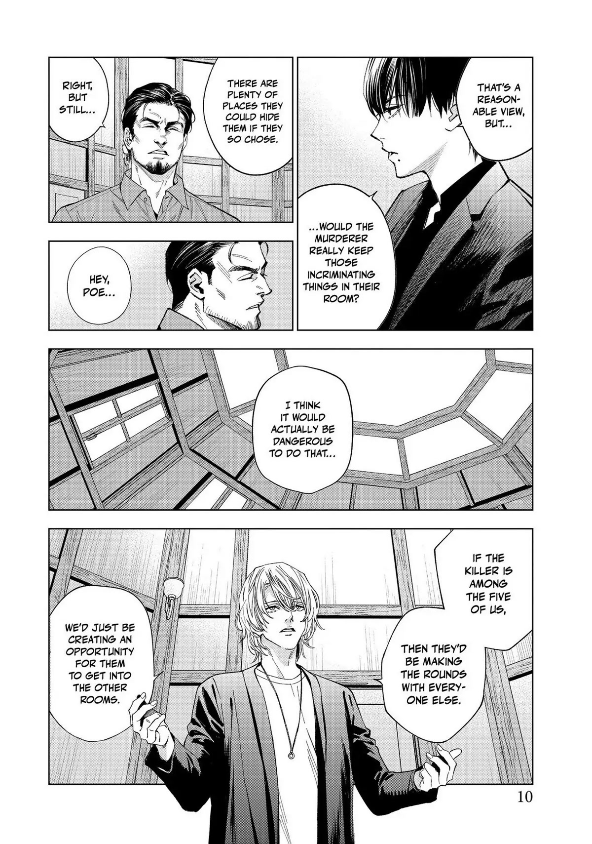 The Decagon House Murders Chapter 14 page 11 - Chapter 14