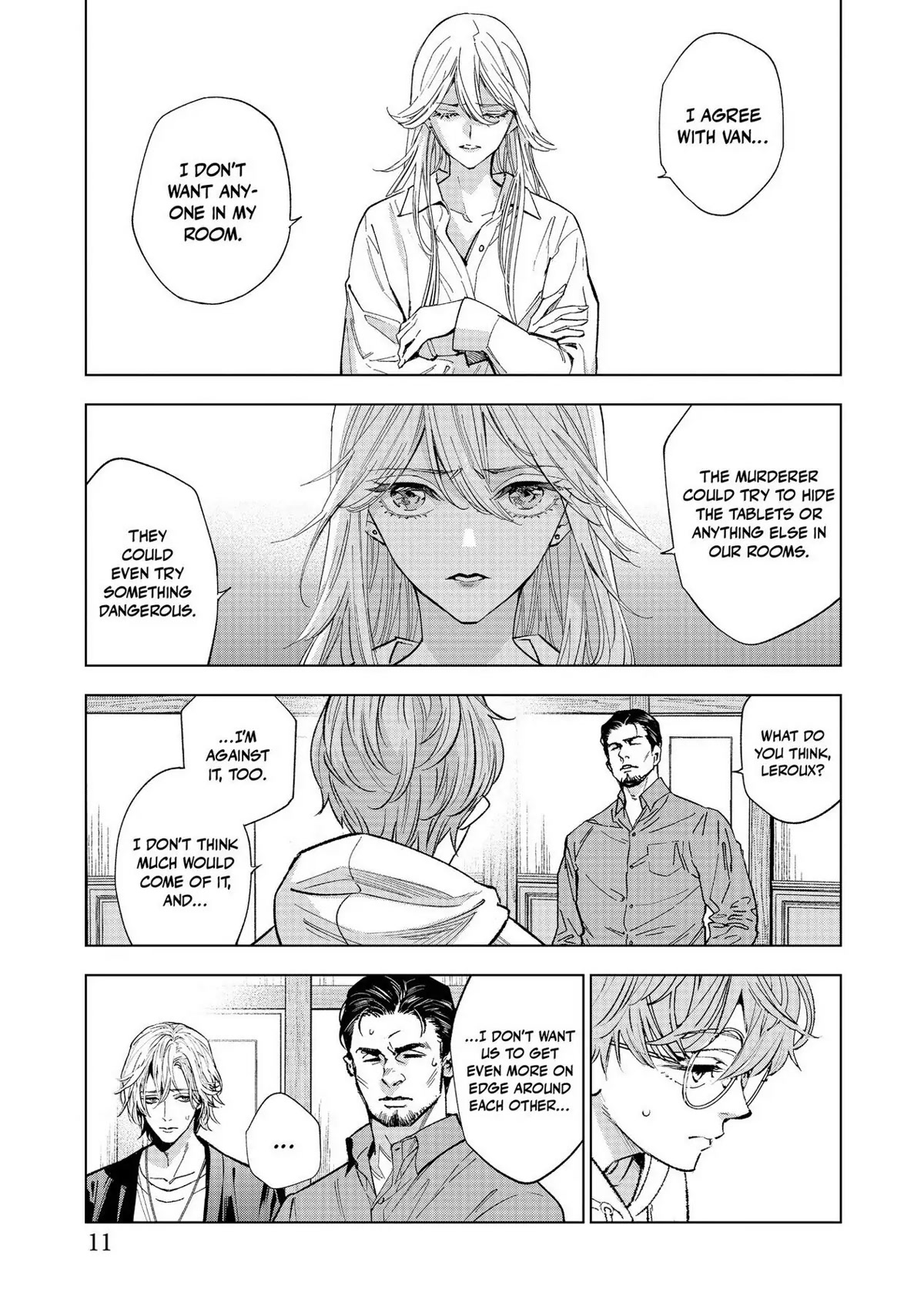 The Decagon House Murders Chapter 14 page 12 - Chapter 14