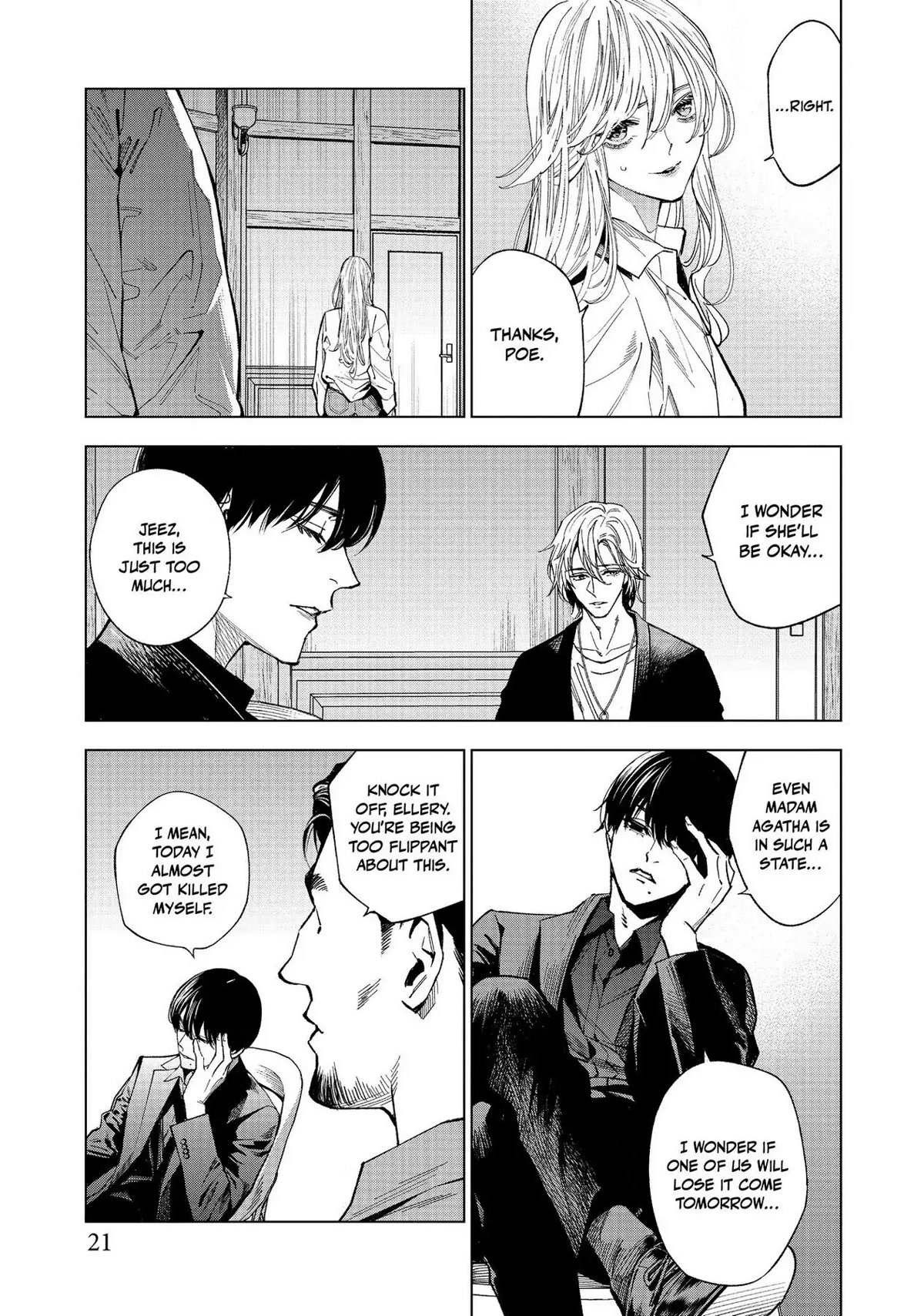 The Decagon House Murders Chapter 14 page 22 - Chapter 14