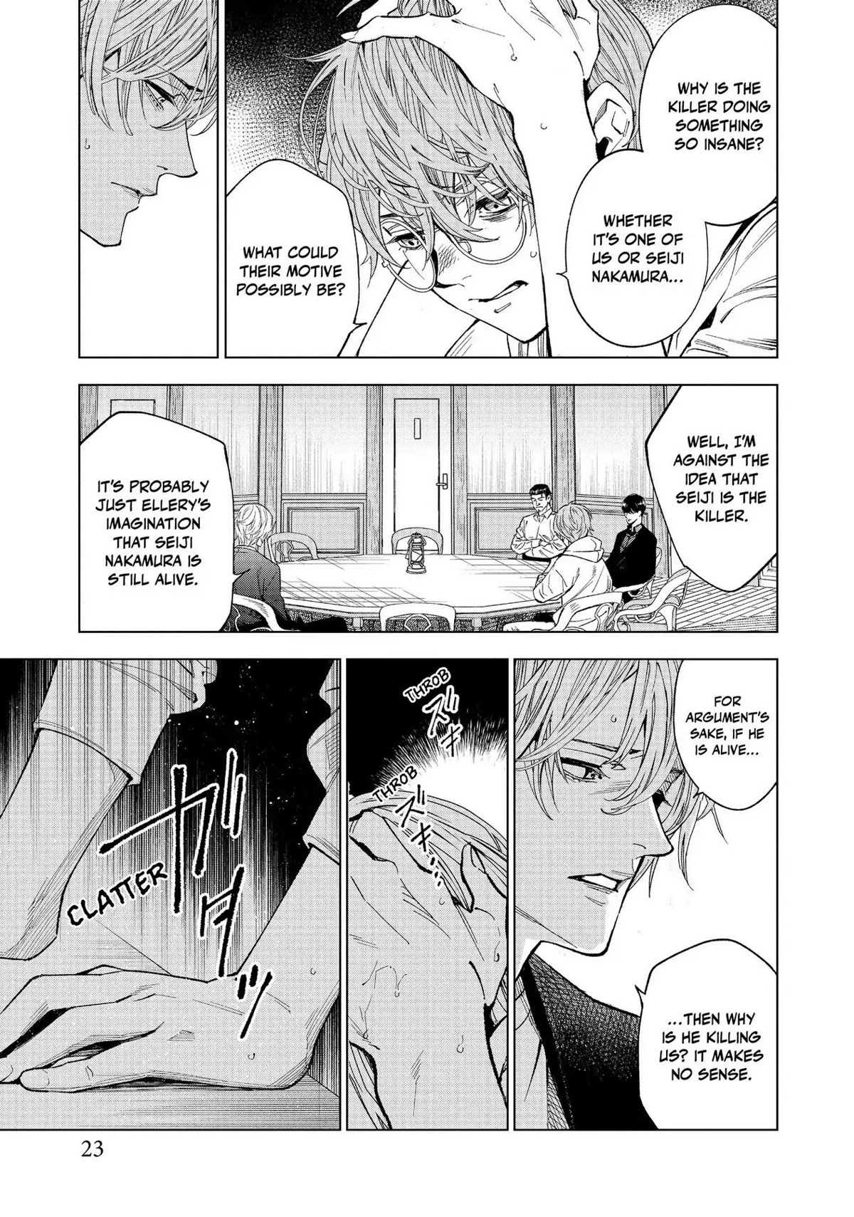 The Decagon House Murders Chapter 14 page 24 - Chapter 14