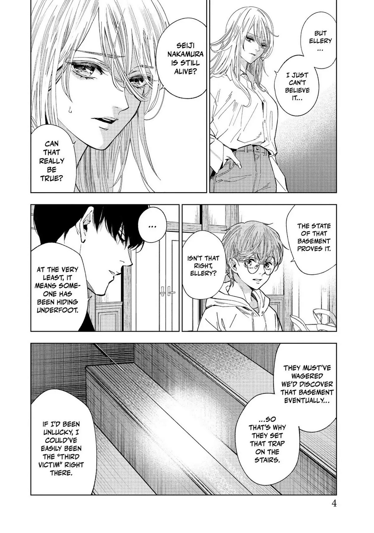 The Decagon House Murders Chapter 14 page 5 - Chapter 14