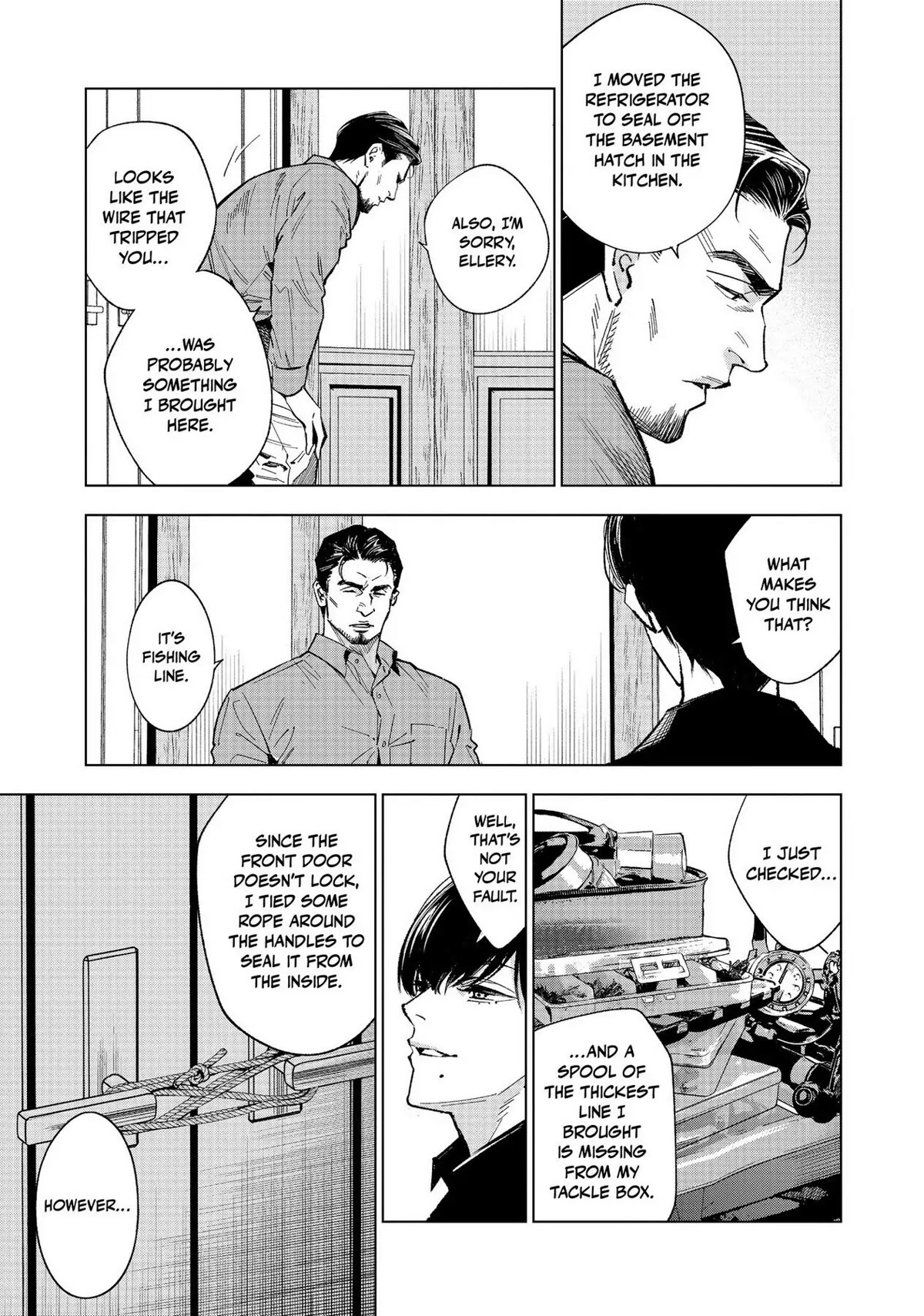 The Decagon House Murders Chapter 14 page 6 - Chapter 14
