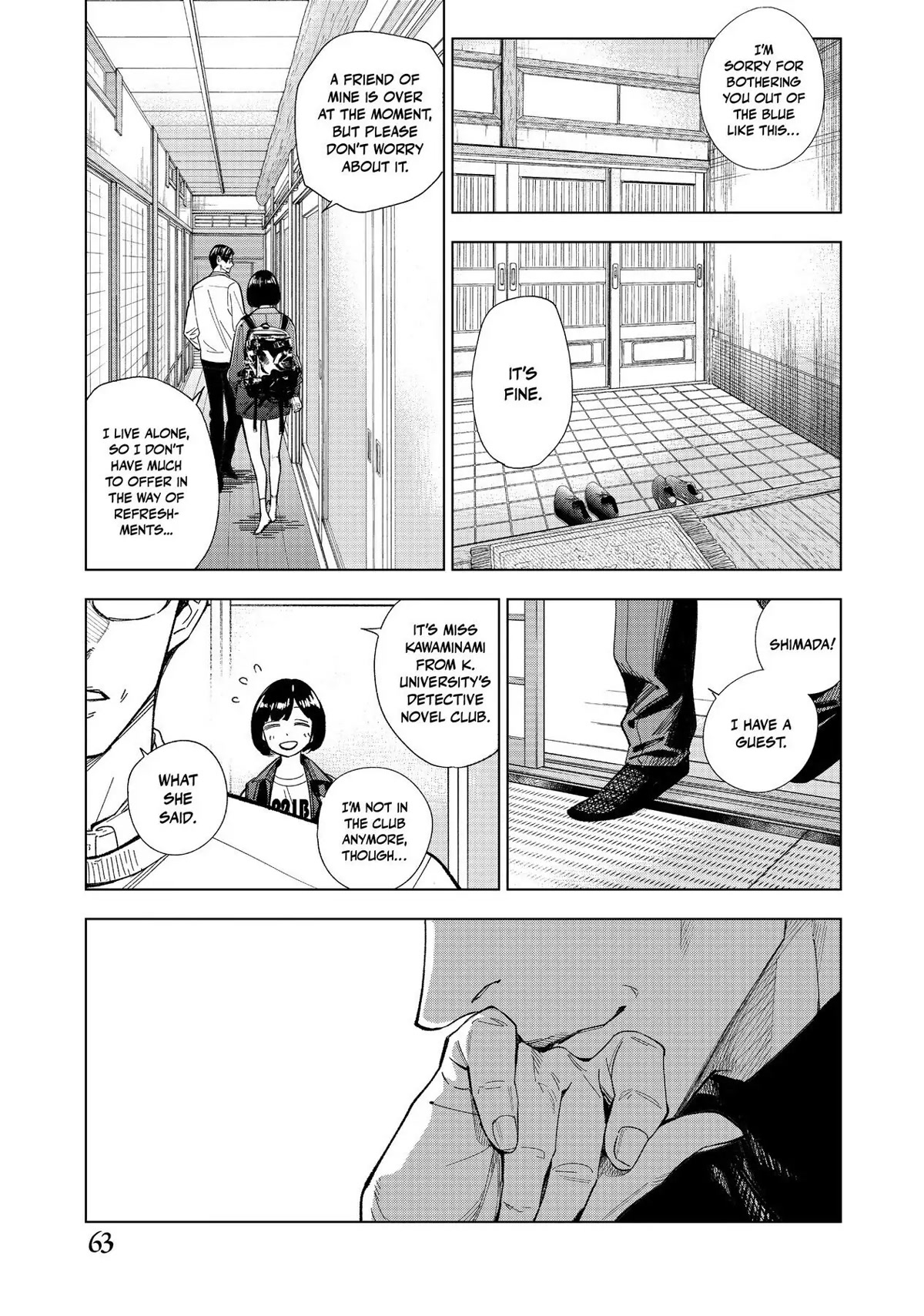 The Decagon House Murders Chapter 2 page 12 - Chapter 2
