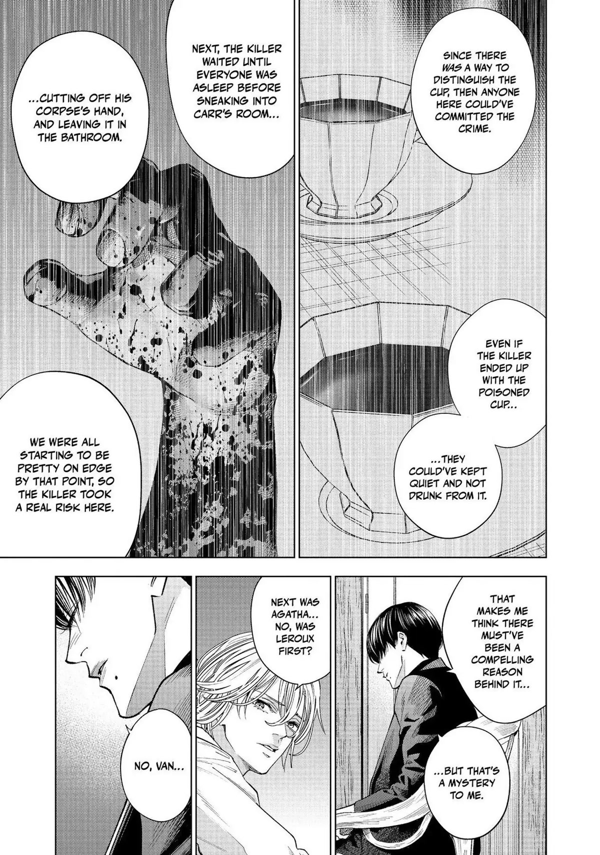 The Decagon House Murders Chapter 22 page 17 - Chapter 22