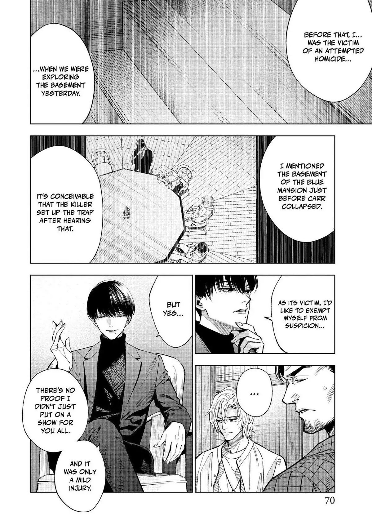 The Decagon House Murders Chapter 22 page 18 - Chapter 22