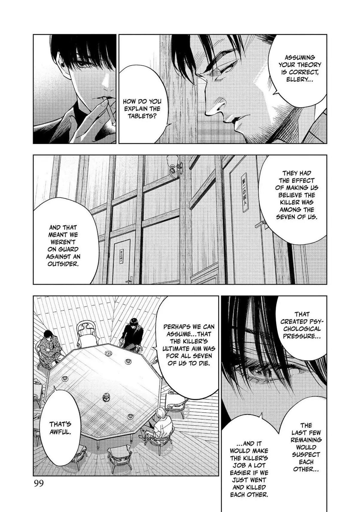 The Decagon House Murders Chapter 23 page 15 - Chapter 23