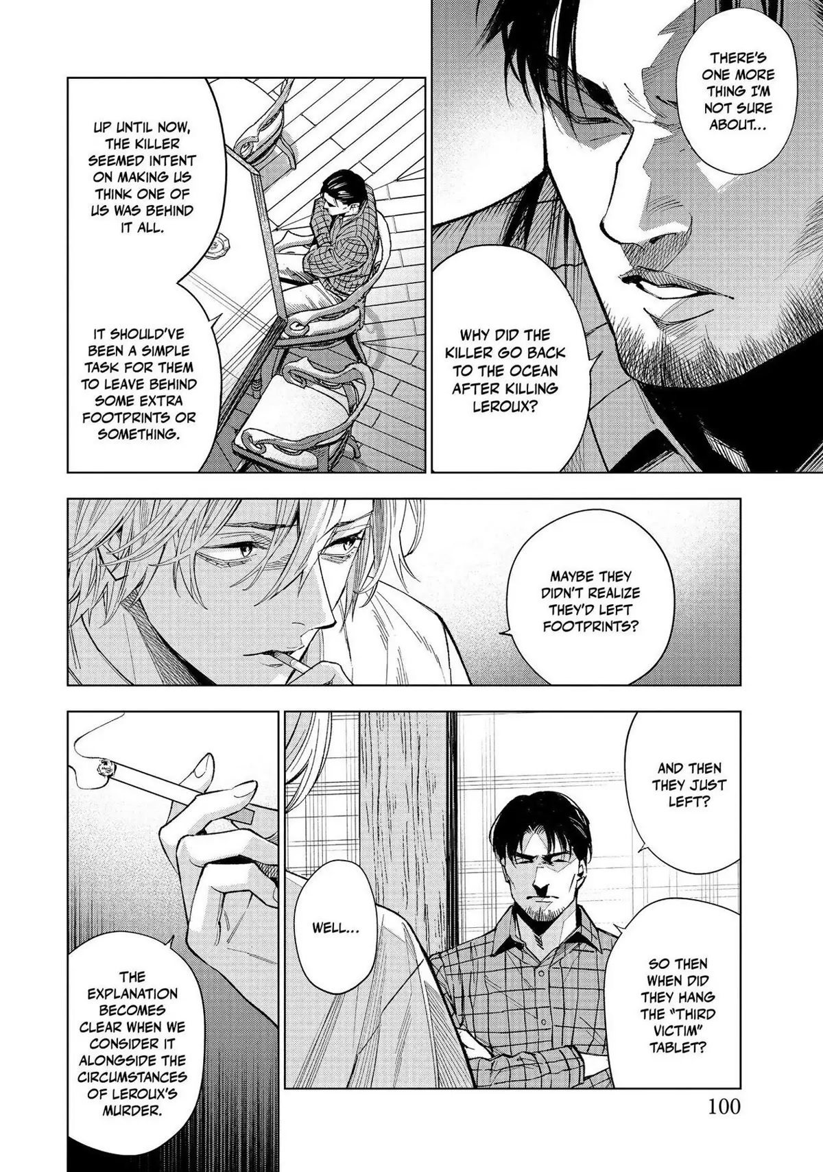 The Decagon House Murders Chapter 23 page 16 - Chapter 23